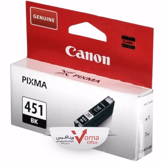 کارتریج جوهر افشان اصل Canon مشکی مدل 451 کد M12753