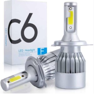 لامپ هدلایت خودرو مدل C6 بسته دو عددی کد M13328