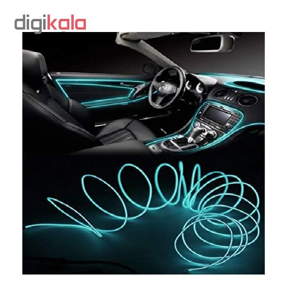 الوایر مدل dan0031 طول 2 متر ابی یخی کد M12906