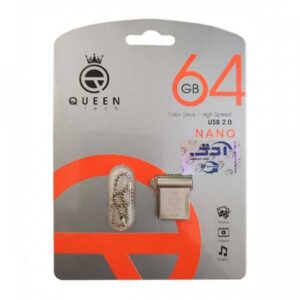 فلش مموری QUEEN TECH مدل NANO ظرفیت 64 گیگابایت کد f2122