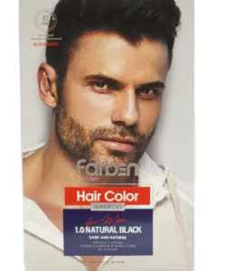 شامپو رنگ مردانه فاربن شماره 1.0 (مشکی) کد M13474
