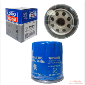 فیلتر روغن خودرو لوکومبیل مدل LO 666/04 مناسب برای پژو 405 کد M13512