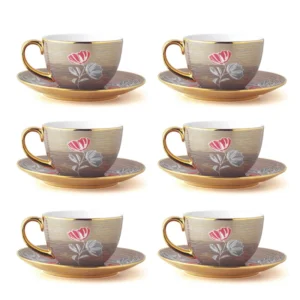 سرویس چای خوری 12 پارچه ساوارز مدل سوزان کدM15316