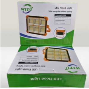 پرژکتور خورشیدی LED FLOOD LIGHT برند WITU کدm14910