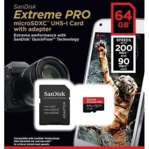 مموری سن دیسک اکستریم پرو | Memory Sand Disk Micro SD Extreme Pro 64Gکدm14989