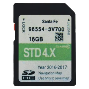 کارت حافظه مسیریاب خودرو مدل 2016-2017 مناسب برای هیوندا سانتافه کدm15033