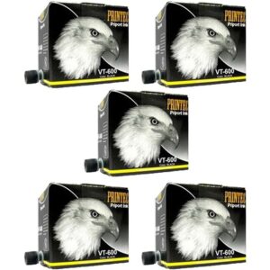 مرکب ریکو مشکی پرینتک مدل vt-600 بسته 5 عددی کدm15154