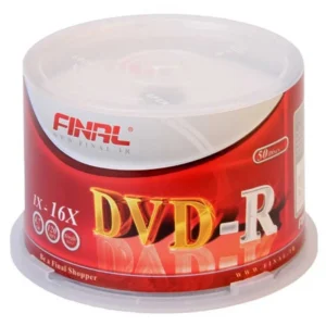 دی وی دی خام فینال مدل DVD-R بسته 50 عددی کدm15202
