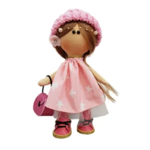 عروسک طرح دختر روسی مدل MOZH-6 ارتفاع 25 سانتی متر کدm15301