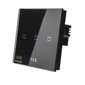 کلید لمسی سه‌ پل گلدور مدل ACE 3Gang کدm15473