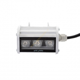 وال واشر ال ای دی نما 3 وات 9 سانتی یزد نور IP67 کدm15656