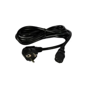 کابل برق 3 پین منبع تغذیه کامپیوتر دی-نت مدل DT1 طول 1.8 متر کدm15766