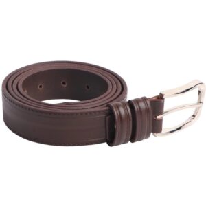 کمربند چرم طبیعی مردانه پارینه مدل BP13-1 4CM کدm16405