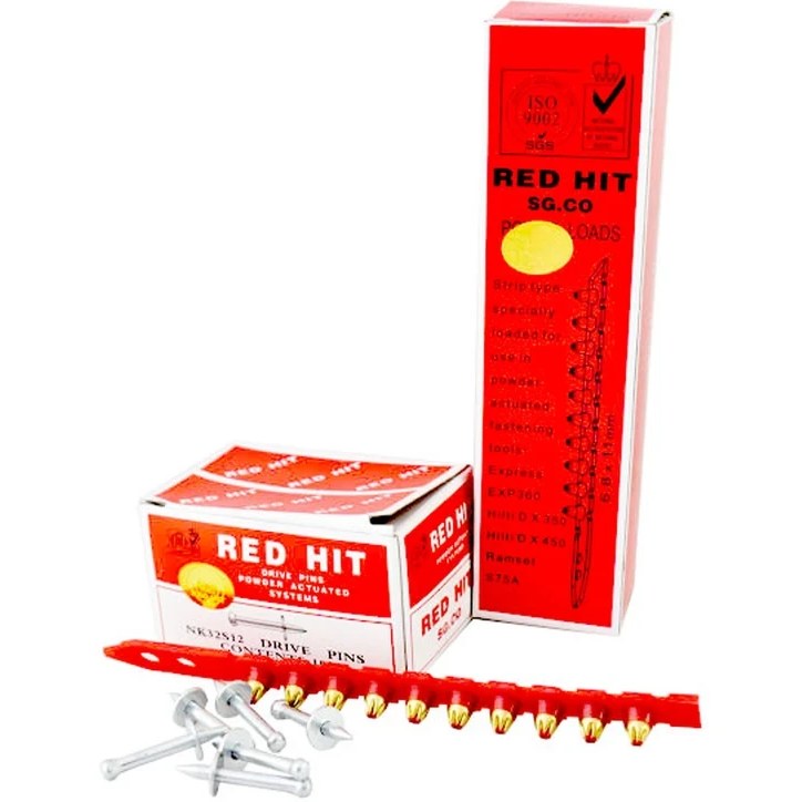 میخ وجاشنی سن رد هنت مدل rhs بسته 100 عددی کدm16698