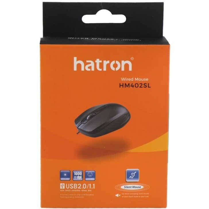 ماوس با سیم هترون مدل HMW402SL کد M17204