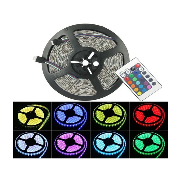 ریسه ال ای دی مدل RGB J طول ۵ متر کد M16834