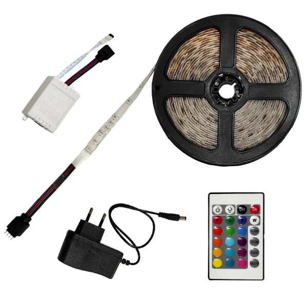 ریسه ال ای دی مدل RGB J طول ۵ متر کد M16834