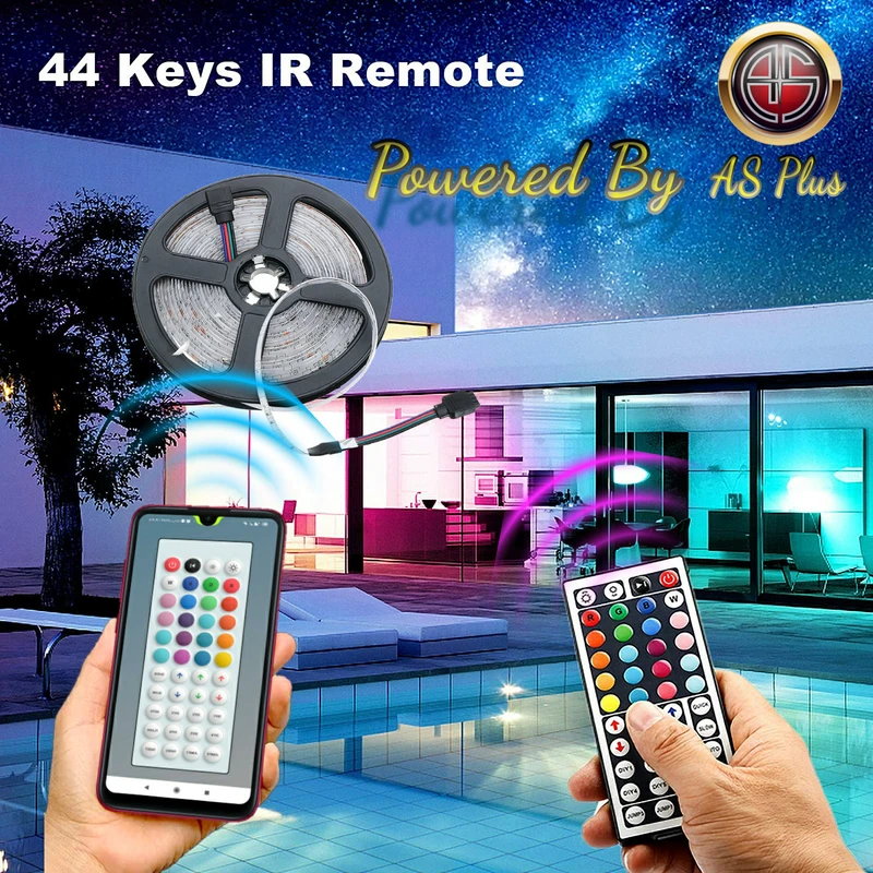 ریسه ال ای دی مدل RGB J طول ۵ متر کد M16834