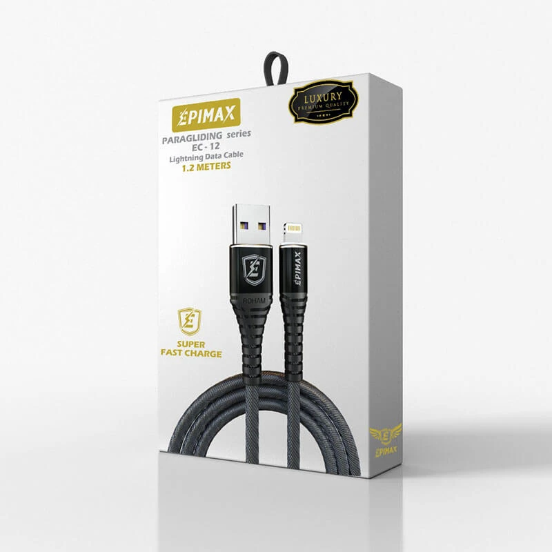 کابل تبدیل USB به microUSB اپیمکس مدل EC - 10 طول 1.2 متر رنگ مشکی M18434
