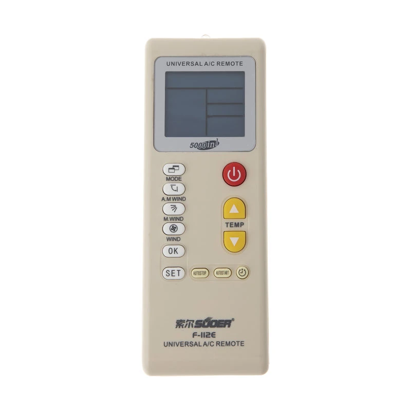 ریموت کنترل کولر گازی همه کاره مدل F112E کد M17886