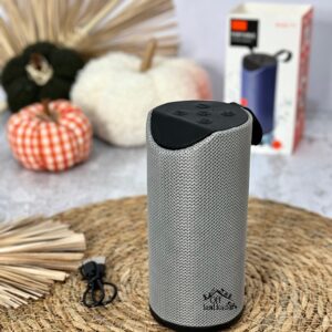 اسپیکر بلوتوتی قابل حمل مدل V 113 رنگ طوسی کد M18433