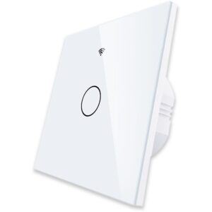 کلید یک پل WiFi RF هوشمند لمسی Tuya برند Moes مدل WRS-EU1 - سفید کدM18650