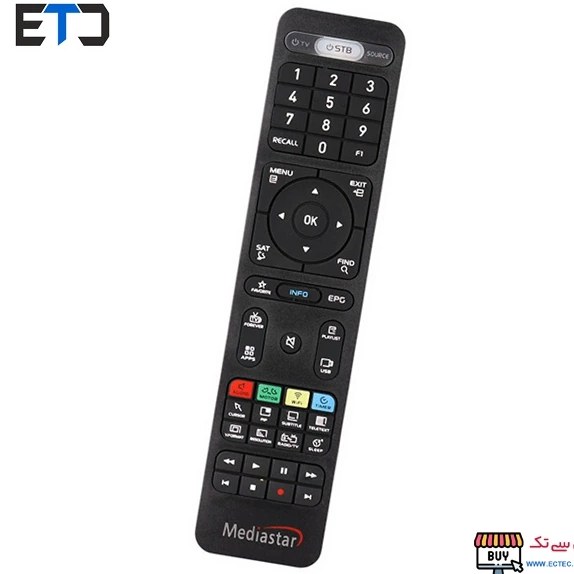 ریموت کنترل رسیور مدیااستار فونیکس Mediastar Phoenix کدm17821