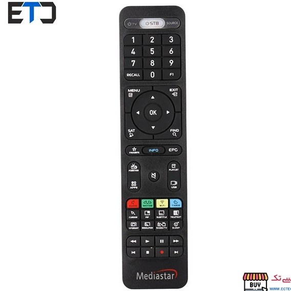 ریموت کنترل رسیور مدیااستار فونیکس Mediastar Phoenix کدm17821