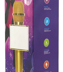 میکروفون اسپیکر مدل mic-01 رنگ آبی کد m17892