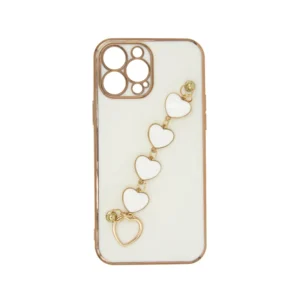 کاور مدل زنجیری طرح قلب مناسب برای گوشی موبایل اپل IPHONE 13PRO کد 17988m
