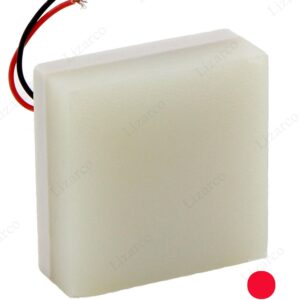 استون لايت رزینی 20×20 قرمز - نورآسا کدm18166