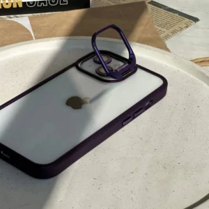 کاور مدل STAND مناسب برای گوشی موبایل اپل iphone 13 به همراه محافظ لنز کد m18361 کد