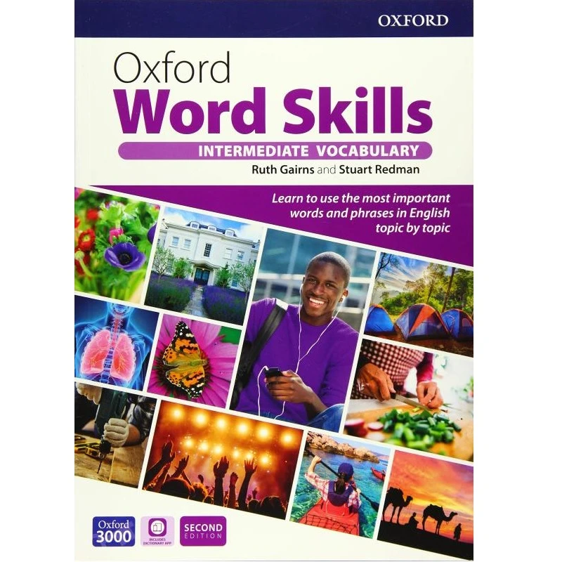 کتاب Oxford Word Skills Intermediate Second Edition اثر Ruth Gairns And Stuart Redman کدm18402