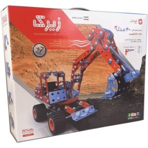 اسباب بازی پیچ و مهره فلزی زیرک 40 مدل کدm18425