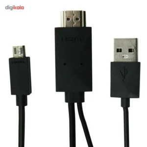 کابل تبدیل MHL به HDMI طول 1.8 متر کدm18741