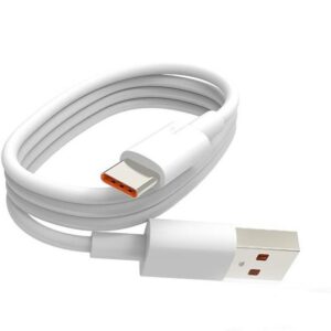 کابل تبدیل USB به USB-C مدل 5 سوپر فست طول 1 متر - سفید کدm18957