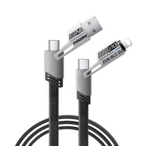 کابل تبدیل USB-C / USB به USB-C / لایتنینگ ریمکس مدل RC-C189 طول 1 متر کدm18975