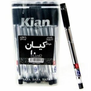 خودکار مشکی کیان بسته 50 عددی و کیفیت عالی کدm19069