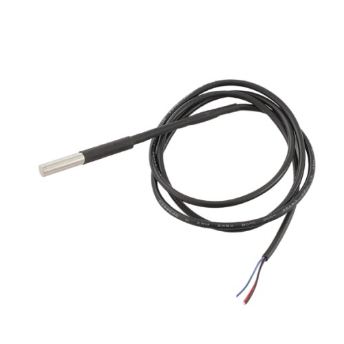 سنسور دما ضد آب LM35DZ دارای پراب استیل کدm19150