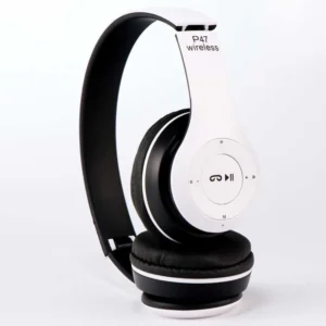 هدفون بی سیم بلوتوثی P47 رنگ سفید کد m20868