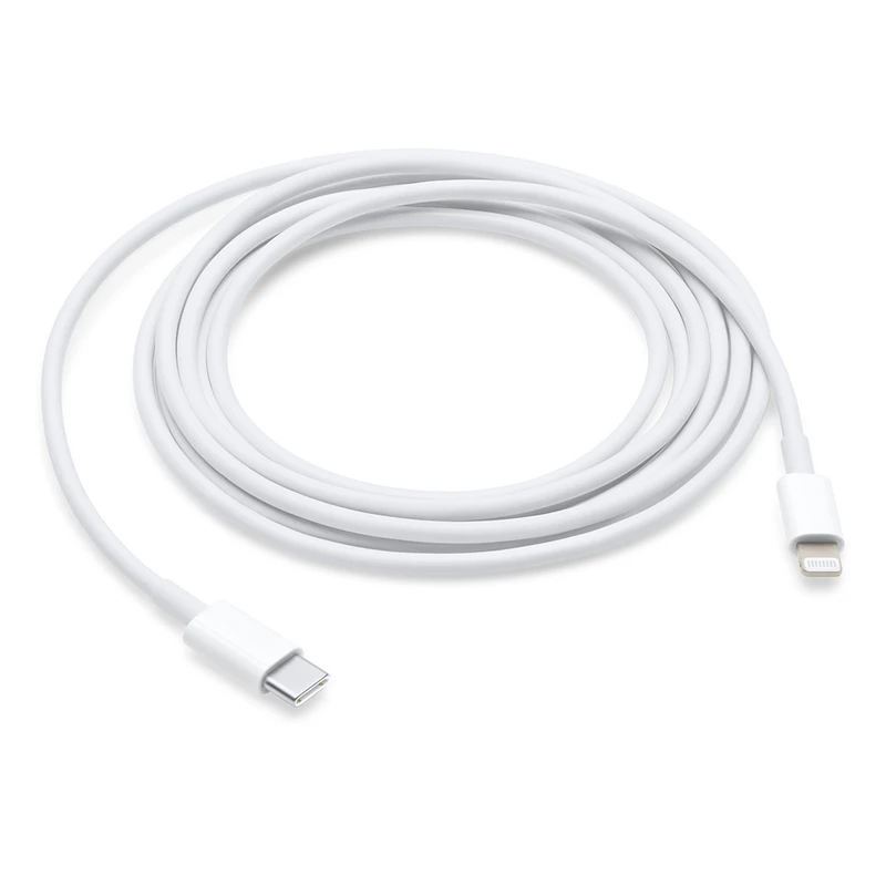 کابل تبدیل USB-C به لایتنینگ اپل طول 2 متر کدm19360