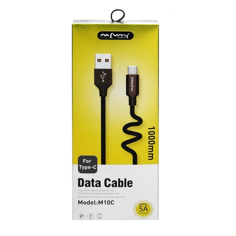 کابل تبدیل USB به USB-C نافومی مدل M10C طول 1 متر کد m20359