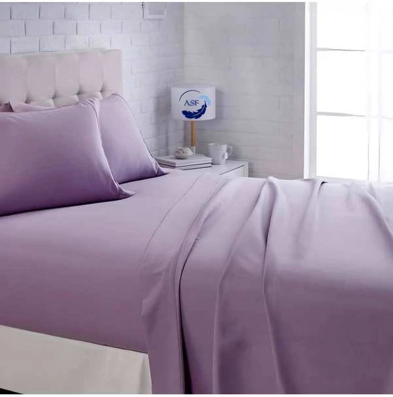 ملحفه تهران خواب مدل رو یک نفره سایز 200x90 سانتی متر یاسی کد m20871