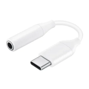 کابل تبدیل USB-C به جک 3.5 میلیمتری مدل EE-UC10JUWEGUS طول 0.19 متر مشکی کد m20071
