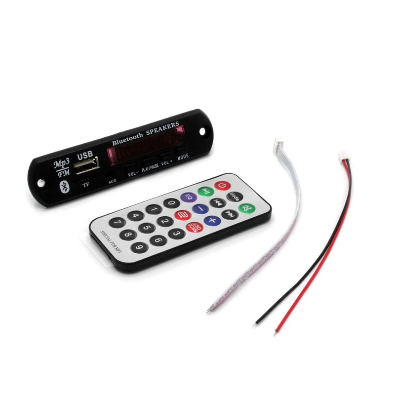 ماژول MP3 و بلوتوث و فلش مدل D098BT مجموعه 3 عددی کد m19908