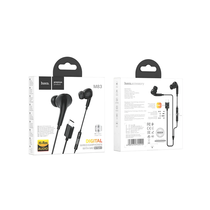 هندزفری هوکو مدل M83 TYPE-C کد m20734