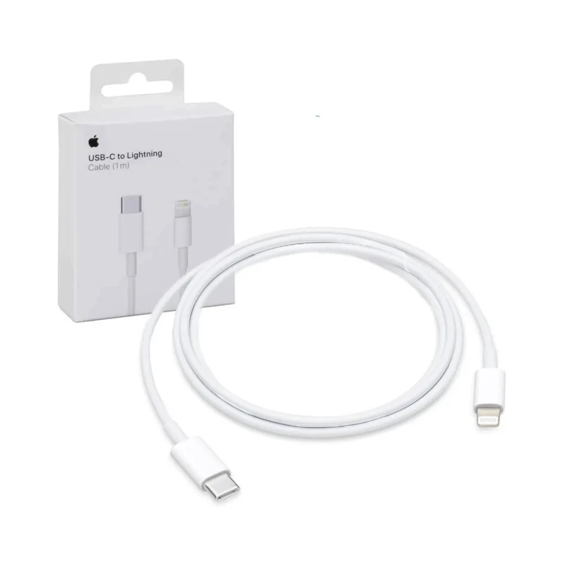 کابل تبدیل USB-C به لایتنینگ اپل طول 1 متر کدm19361
