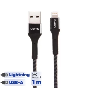 کابل تبدیل USB به لایتنینگ لیتو مدل LD-9 طول 1 متر کدm19367