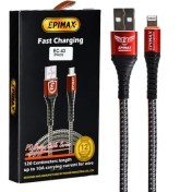 کابل تبدیل USB به لایتنینگ اپی مکس مدل EC-09 طول 1.2متر کدm21589