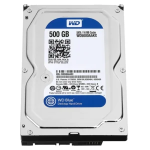 هارد دیسک اینترنال وسترن دیجیتال مدل WD BLUE WD5000AAKX ظرفیت 500 گیگابایت کدm21795